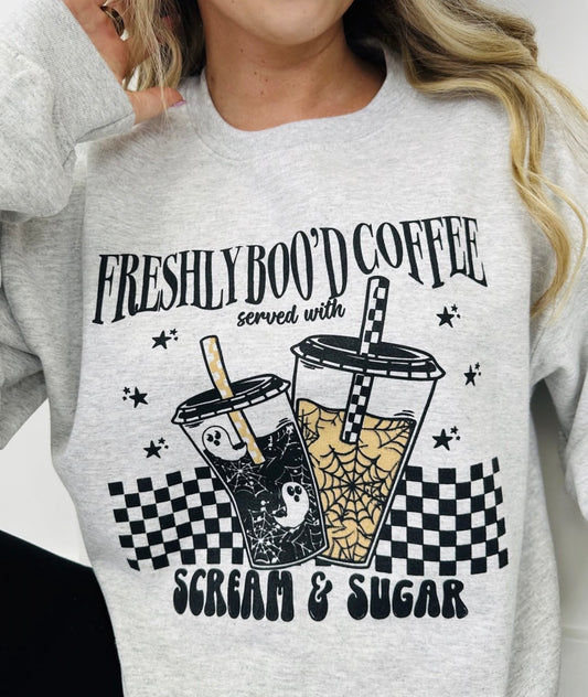 Freshly Boo’d Coffee Graphic Shirt