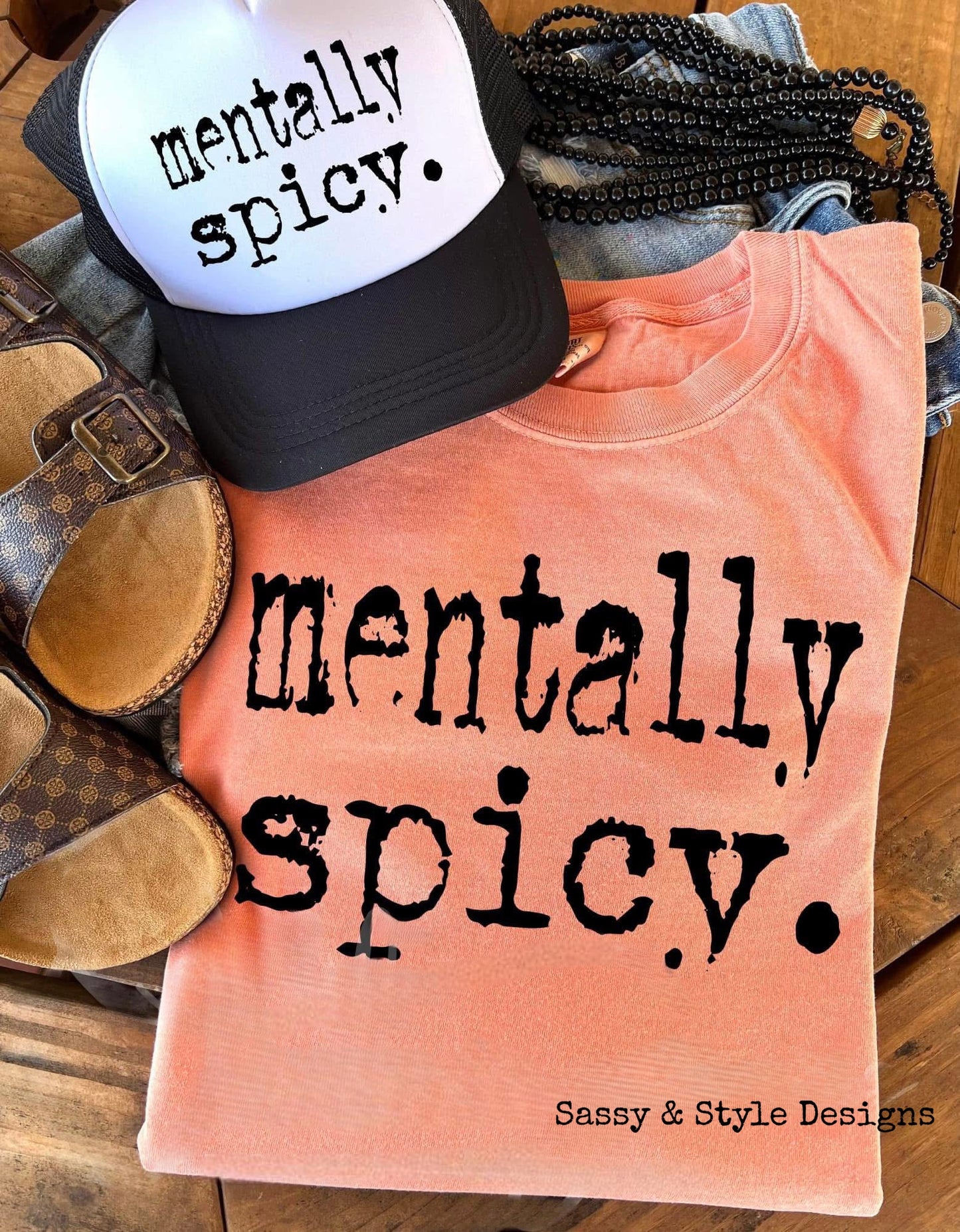Mentally Spicy Vintage T-Shirt