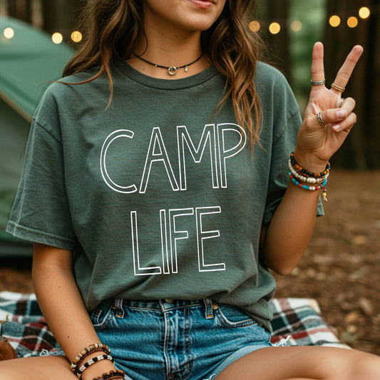 Camp Life Graphic Shirt