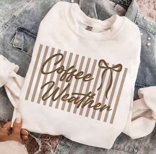 Coffee Weather Graphic Shirt