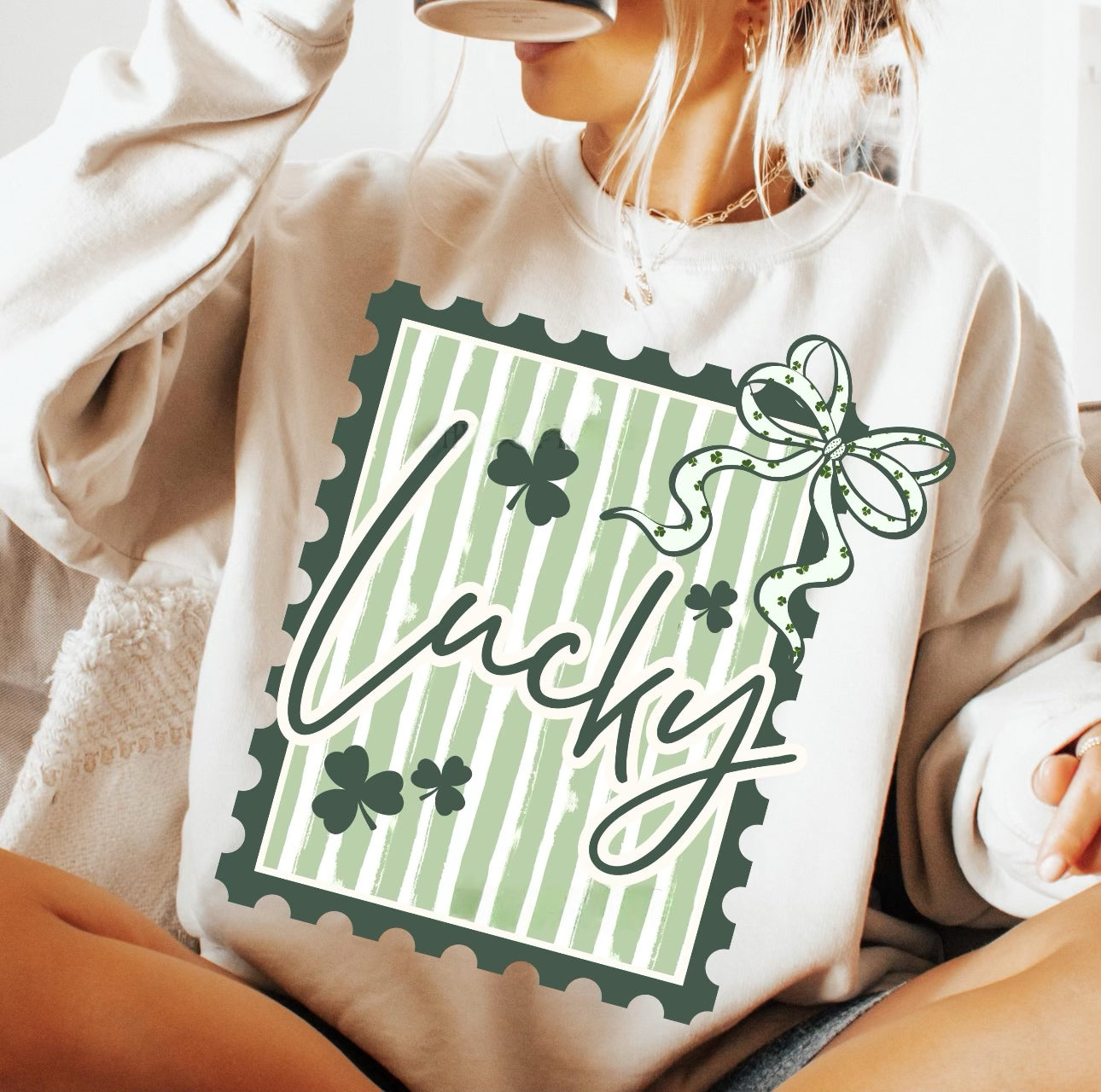 Lucky Postage Graphic Shirt
