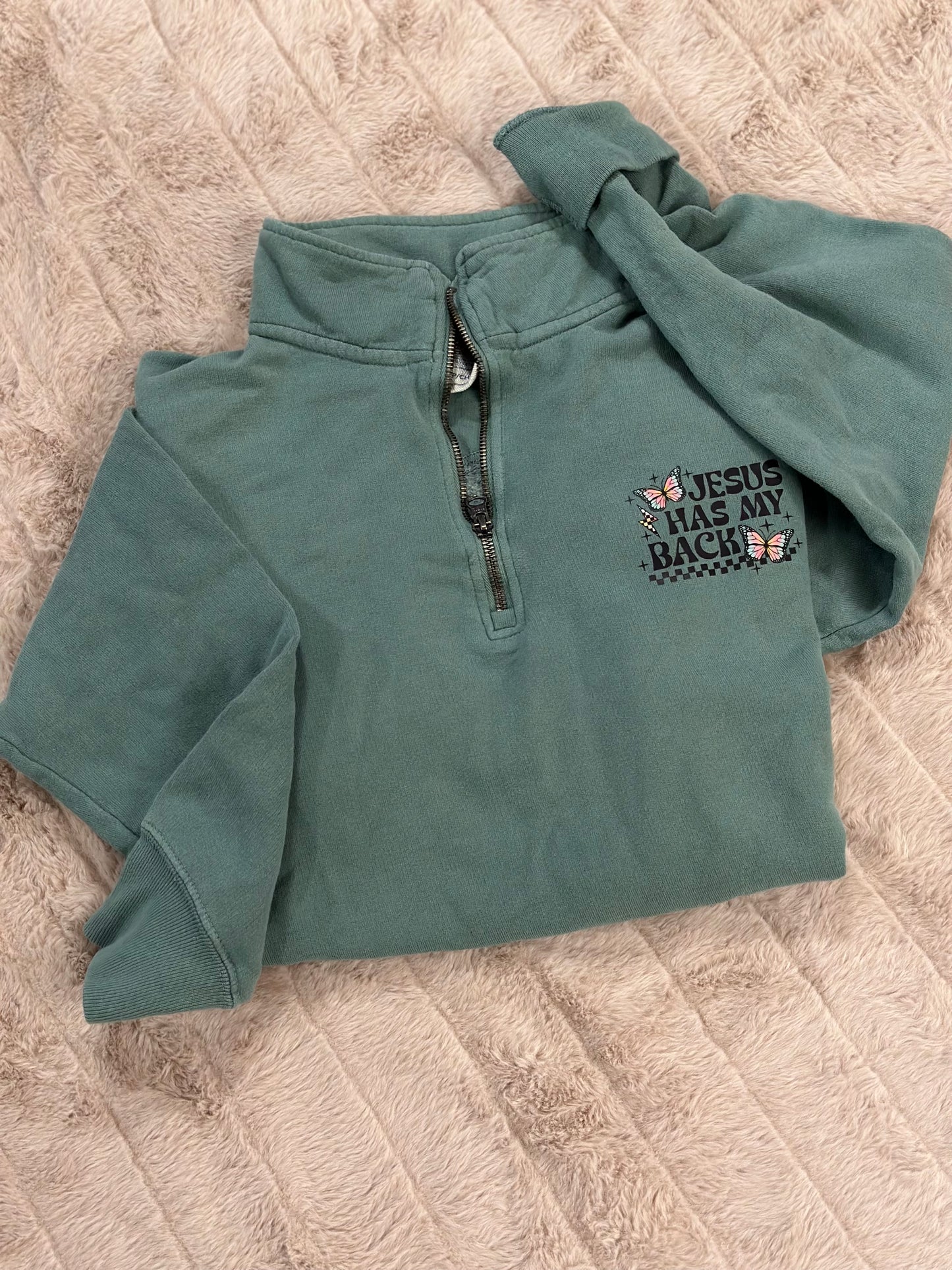 Jesus Has My Back Graphic Shirt