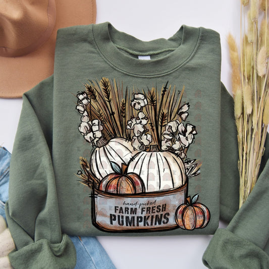 Farm Fresh Pumpkins Graphic Shirt