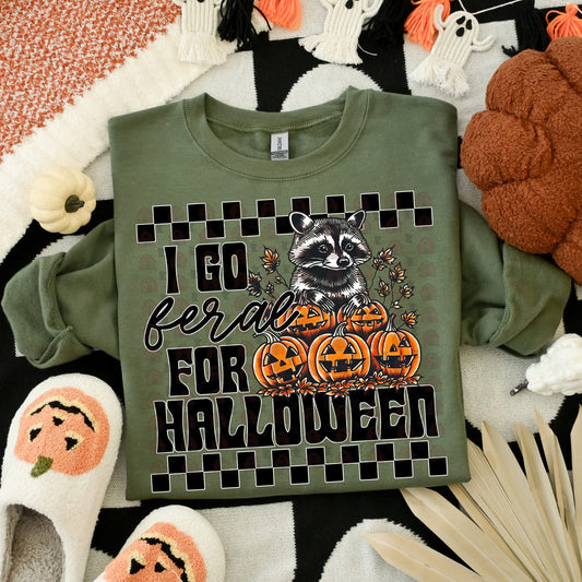 Feral For Halloween Graphic Shirt