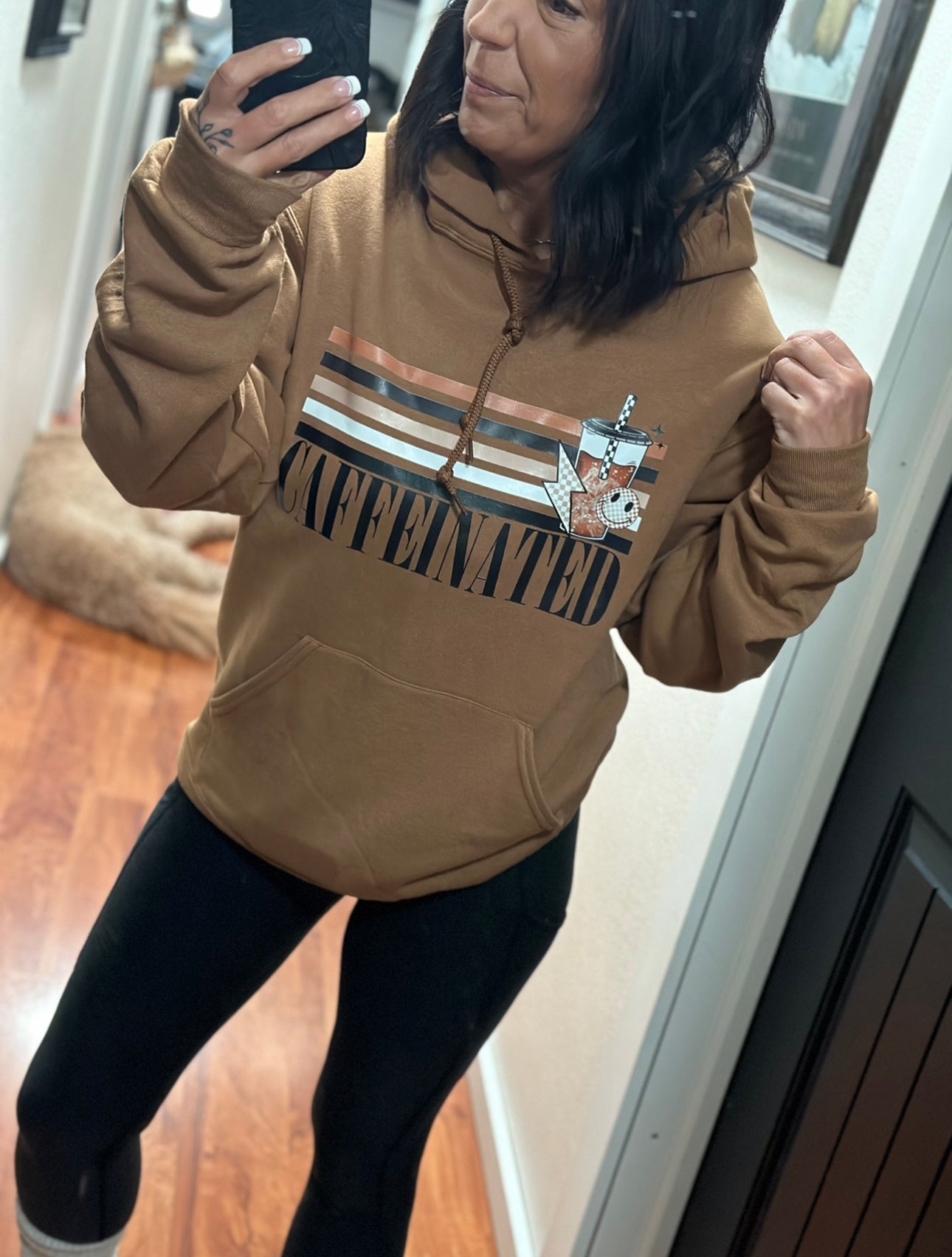 Caffeinated Graphic Sweatshirt