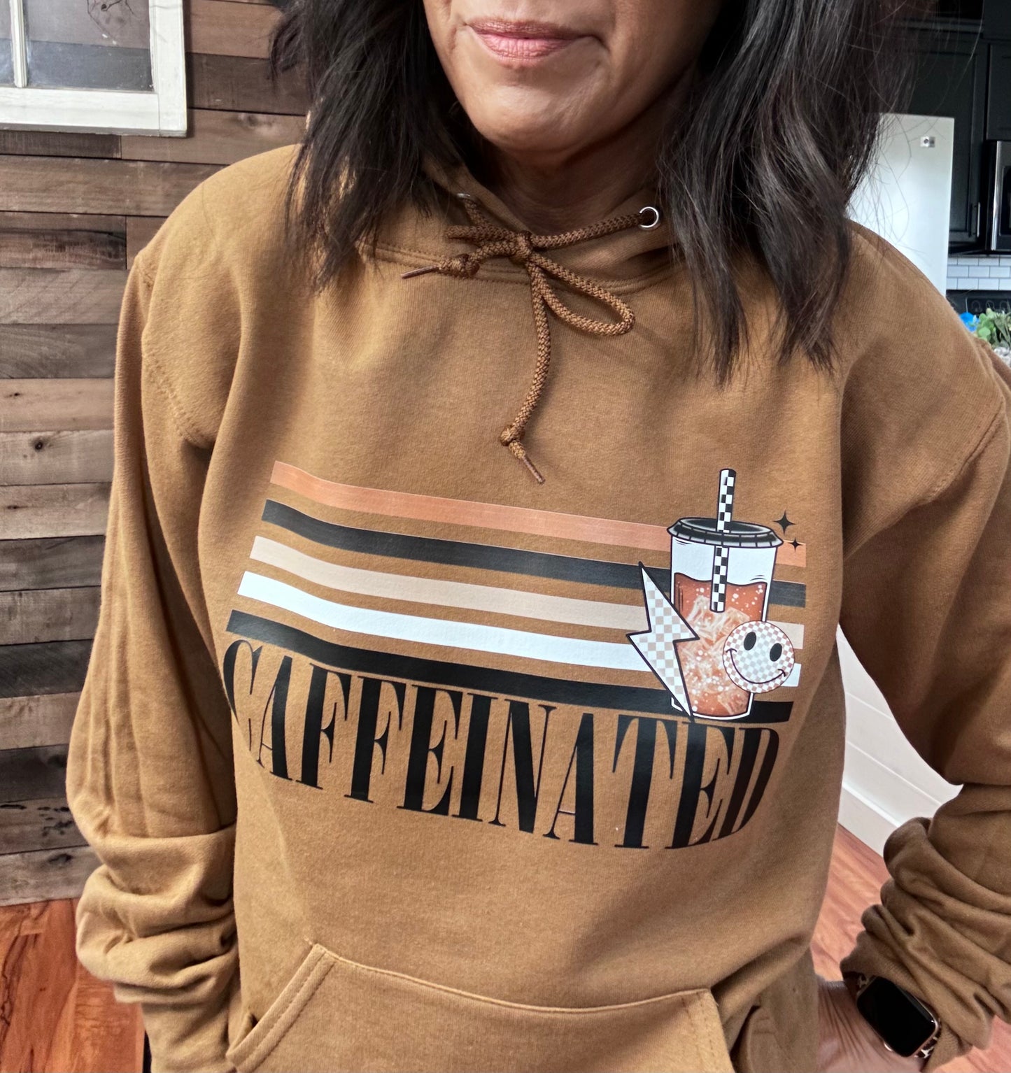 Caffeinated Graphic Sweatshirt