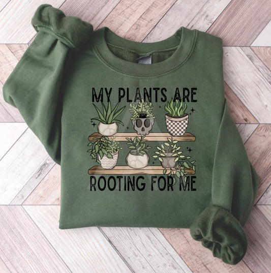 Rooting For Me  Graphic Sweatshirt