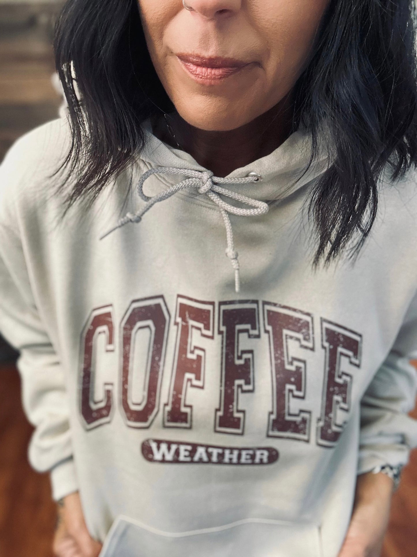 Coffee Weather Graphic Sweatshirt