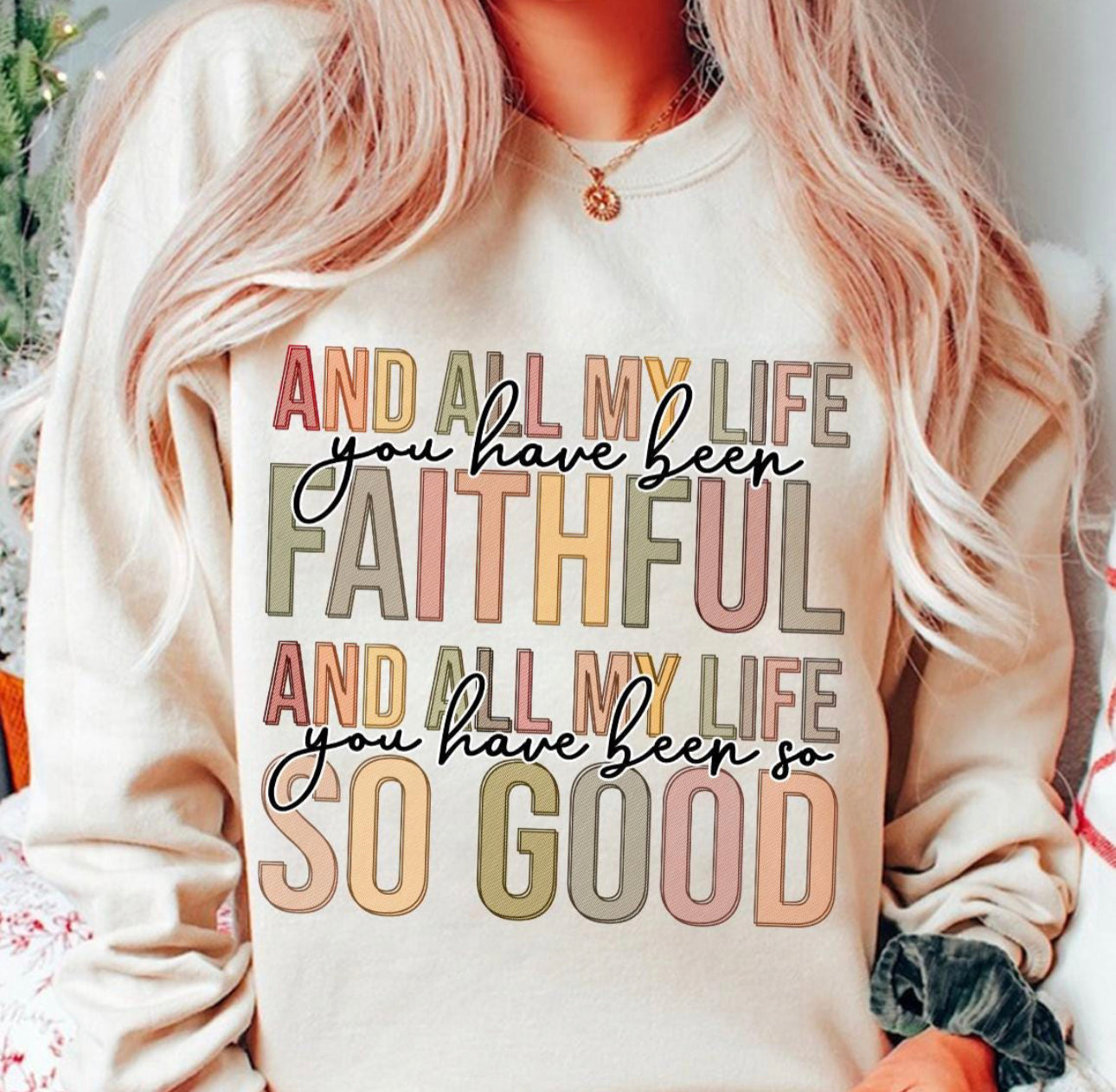 Faithful Graphic Sweatshirt
