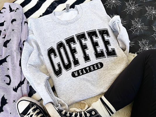 Coffee Weather Graphic Shirt