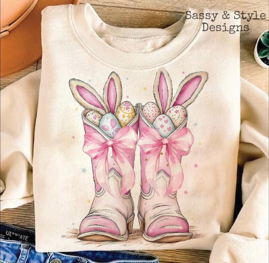 Howdy Easter Graphic Sweatshirt