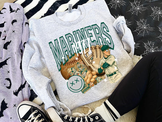 Vintage Mariner Graphic Sweatshirt