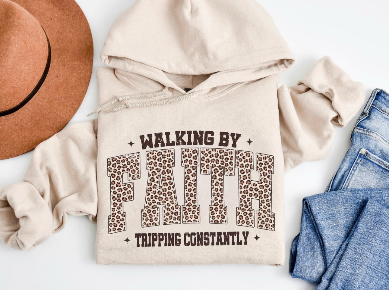 Walking By Faith Graphic Shirt