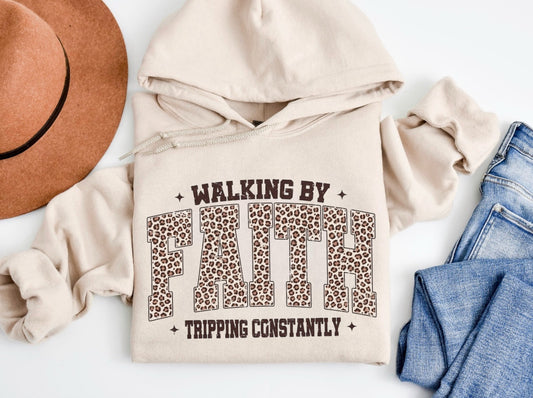 Walking By Faith Graphic Shirt