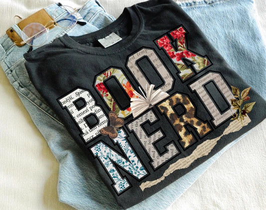 Book Nerd Graphic Shirt