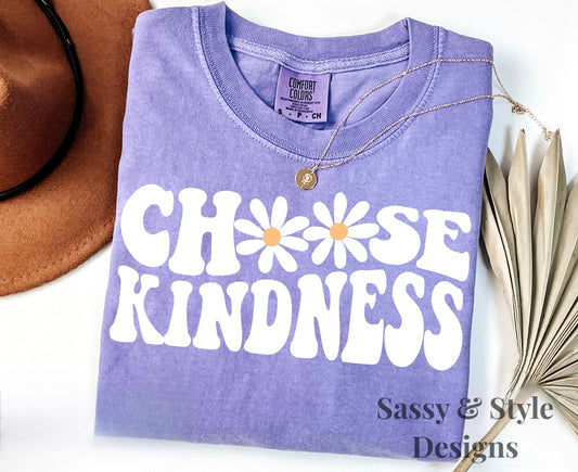 Choose Kindness Vintage Graphic T-Shirt