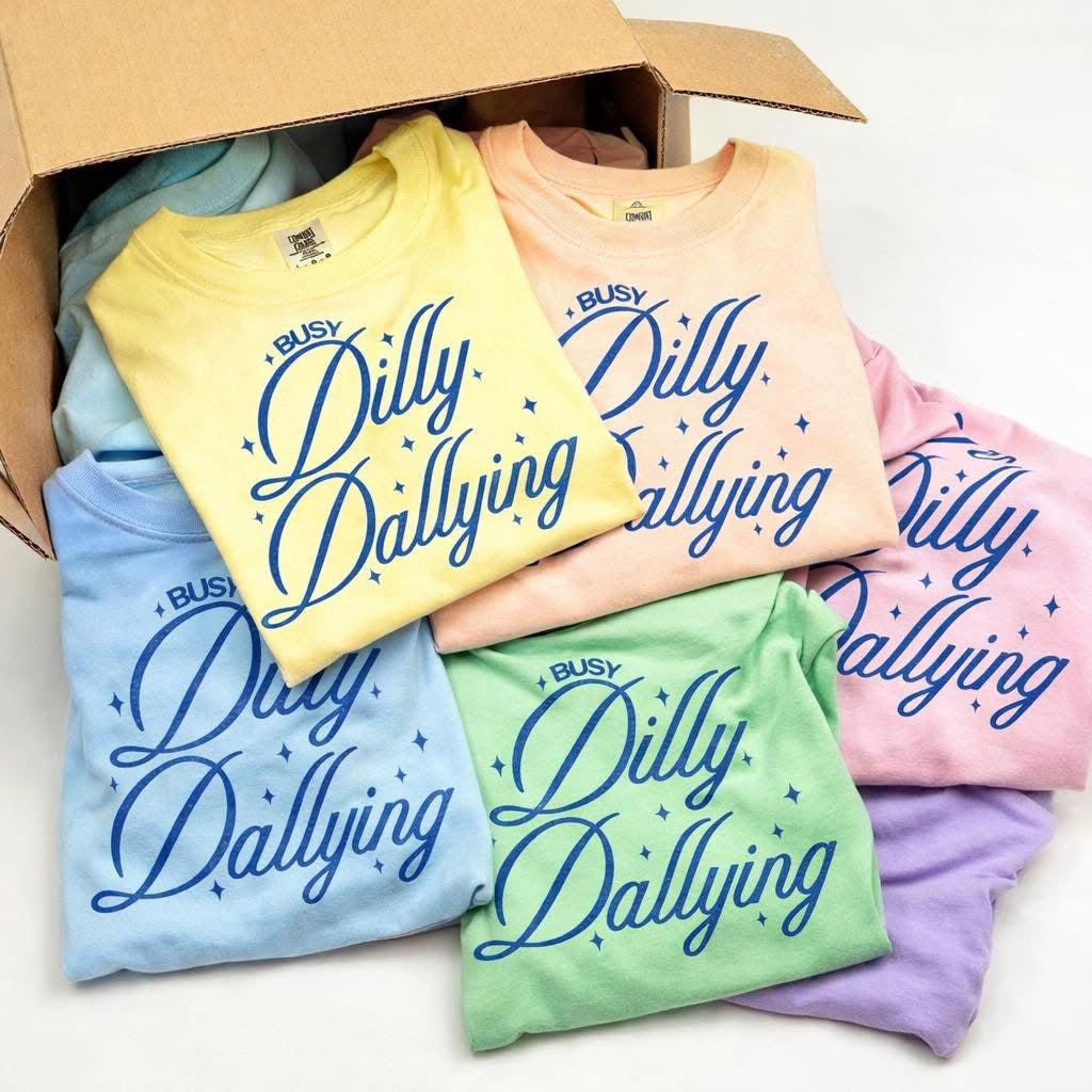 Busy Dilly Dallying Graphic Shirt