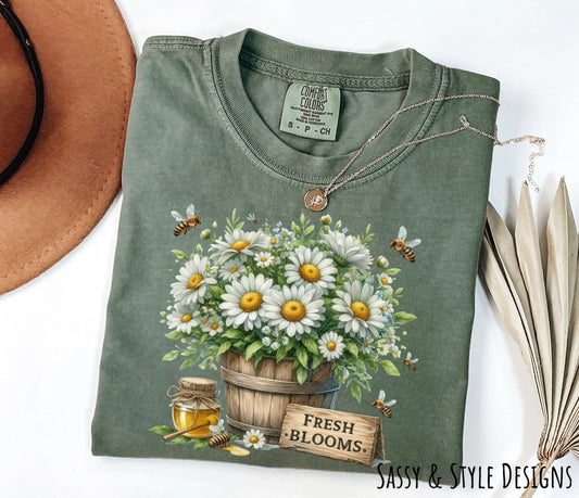 Fresh Blooms Graphic T-Shirt