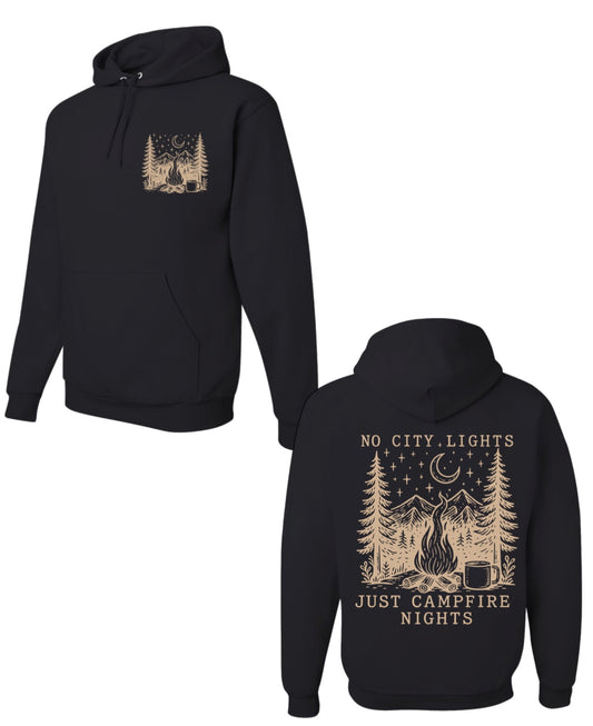 Campfire Nights graphic Hoodie