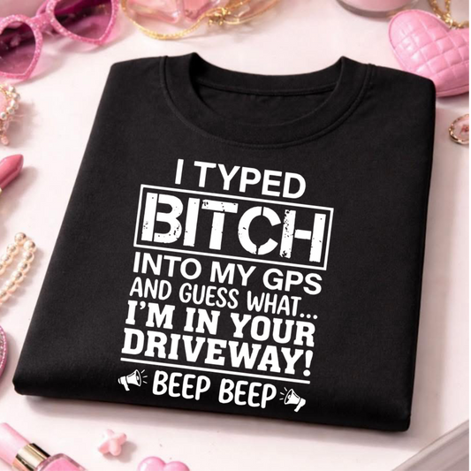 Beep Beep Graphic T-Shirt