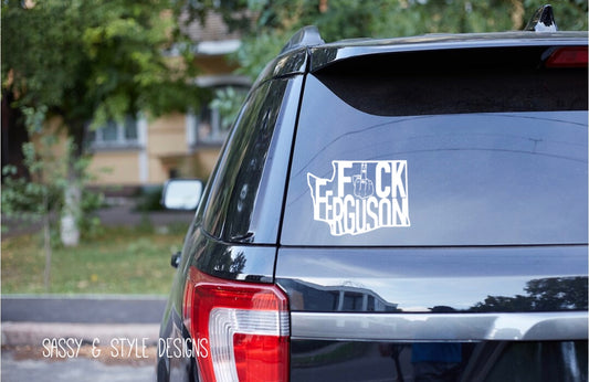 Ferguson Vinyl Car Sticker