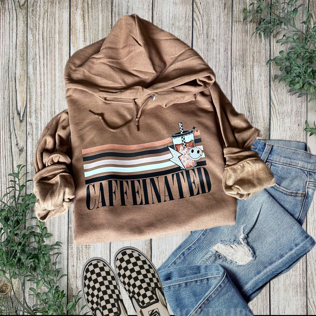 Caffeinated Graphic Sweatshirt