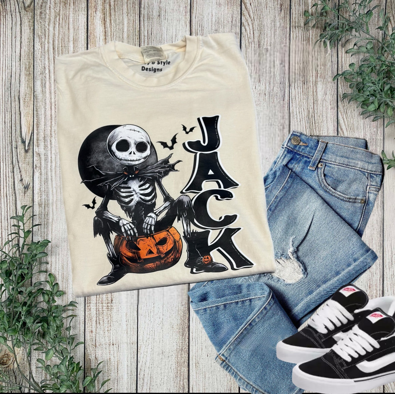 Spooky Jack Graphic T-Shirt