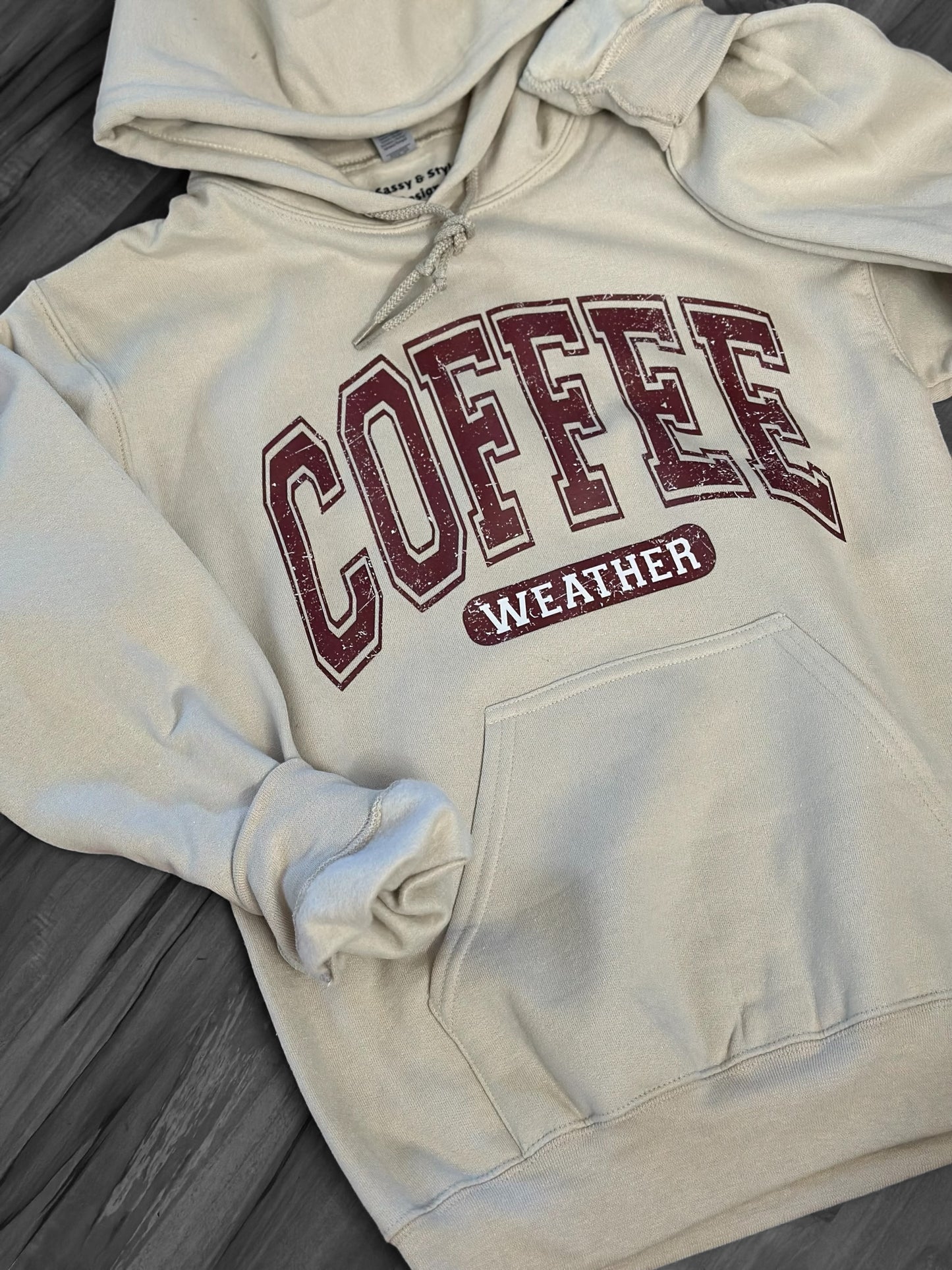 Coffee Weather Graphic Sweatshirt