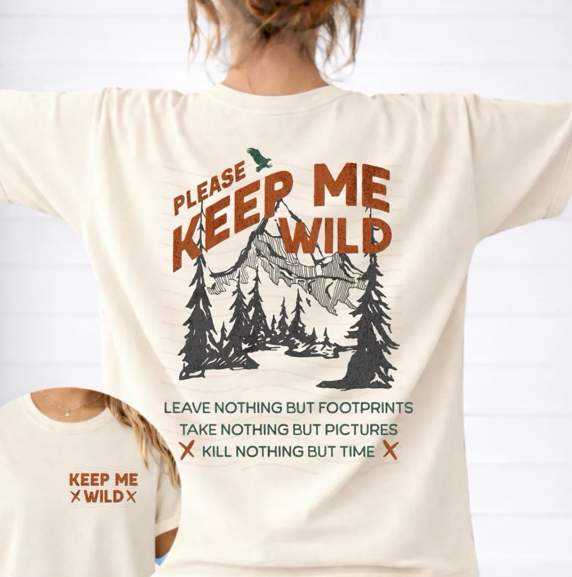 Please Keep Me Wild Graphic Shirt
