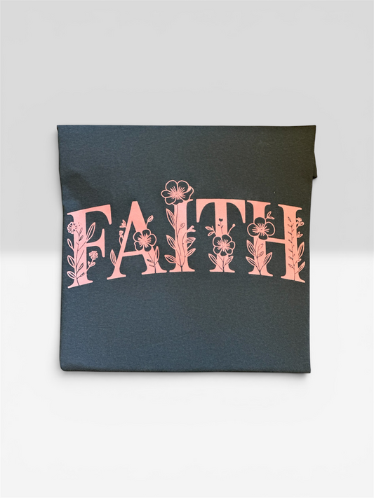 Floral Faith Graphic Shirt
