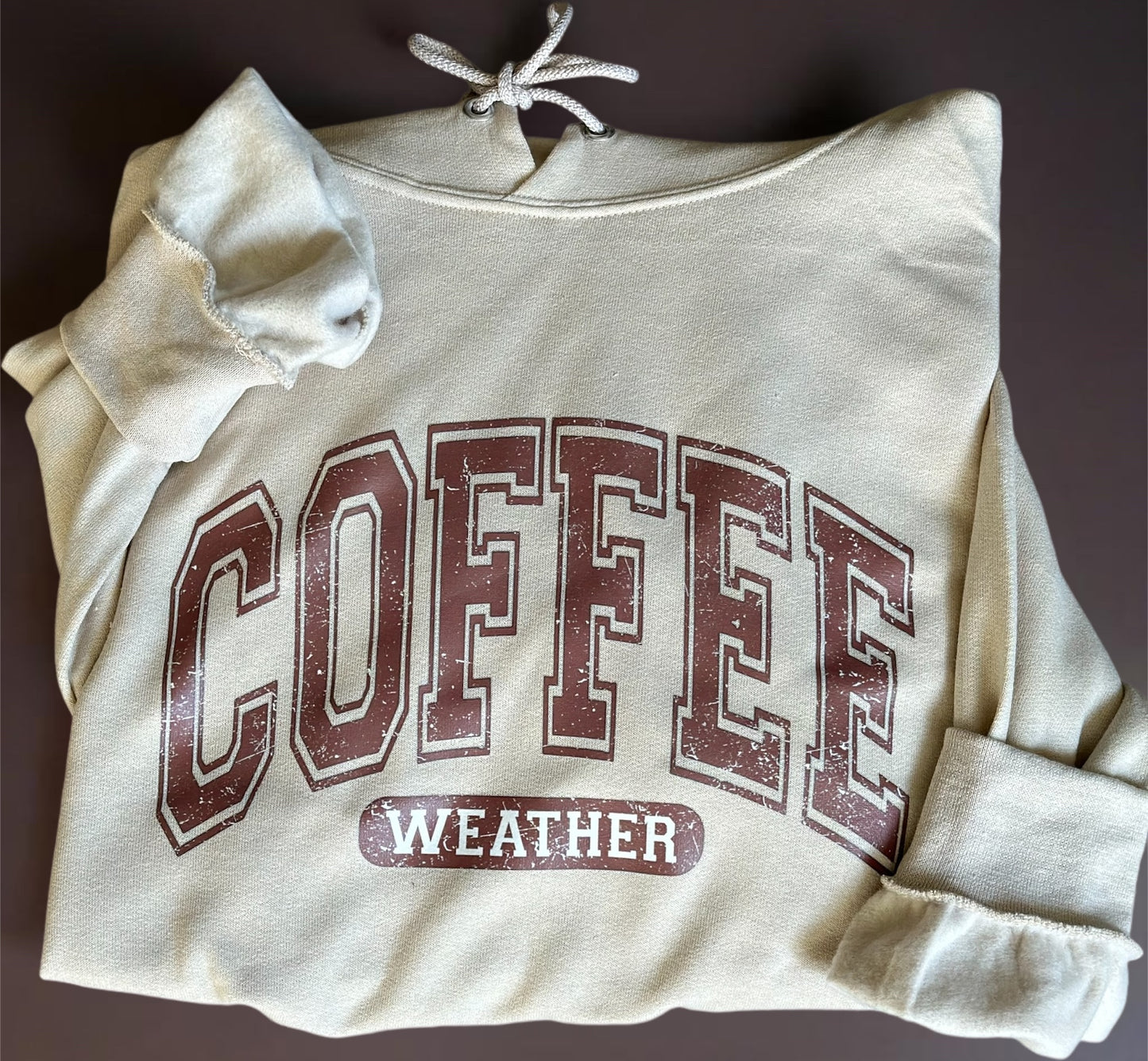 Coffee Weather Graphic Sweatshirt