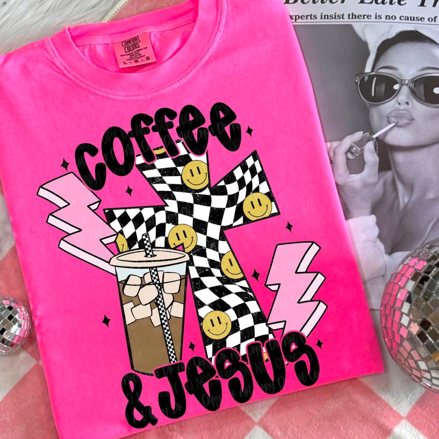 Coffee & Jesus Graphic T-Shirt
