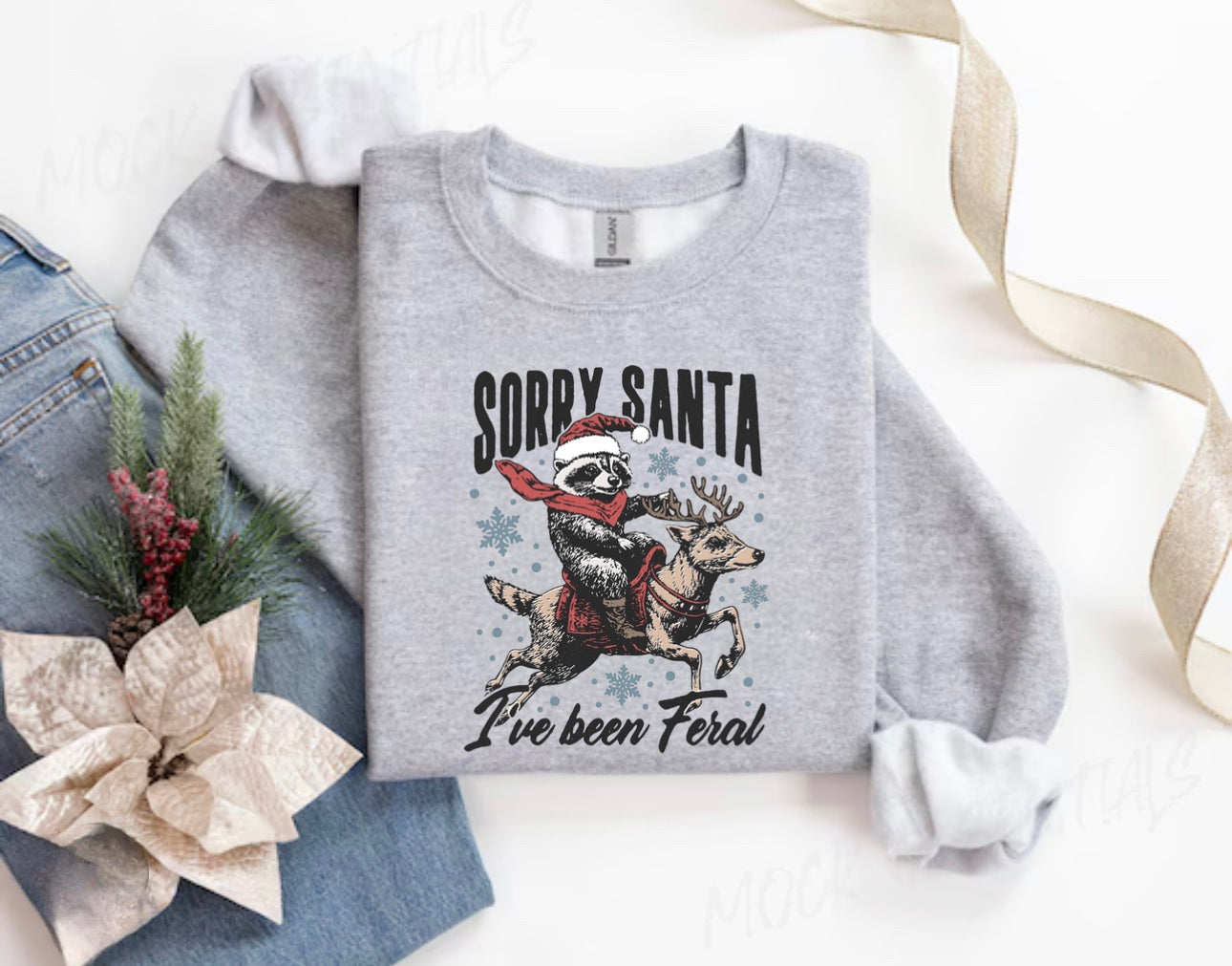 Sorry Santa Graphic Shirt