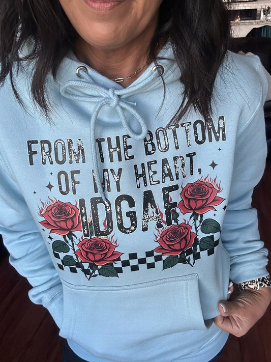 From The Bottom Of My Heart Classic premium Hoodie