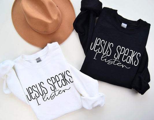 Jesus Speaks Graphic Shirt