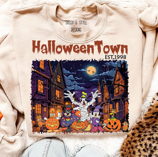Halloween Pumpkin Goof Graphic Shirt