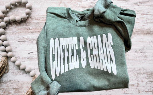 Coffee & Chaos Graphic Shirt
