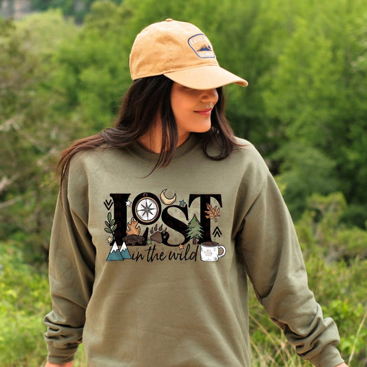 Lost In The Wild Graphic Shirt
