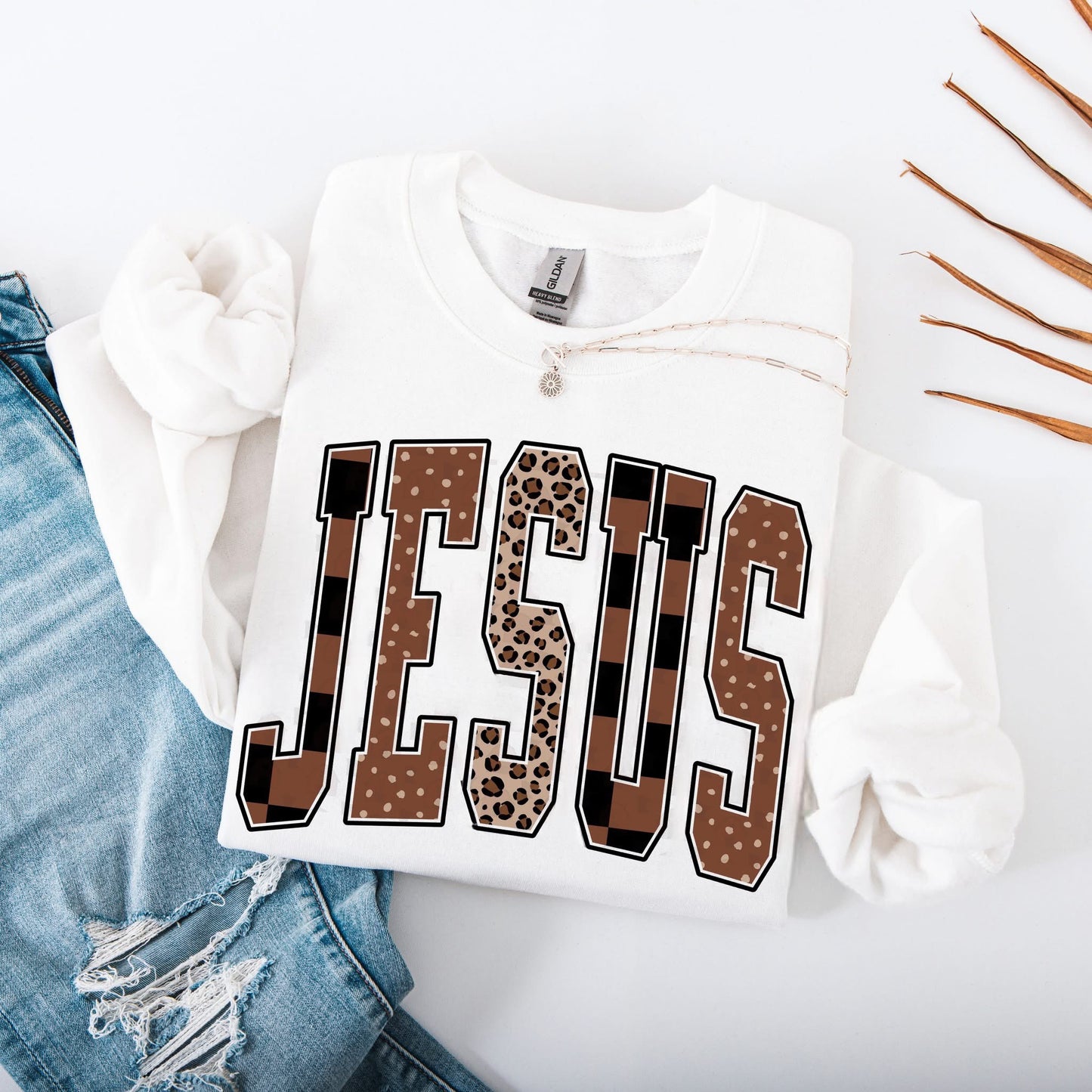 Fall Jesus Graphic Shirt