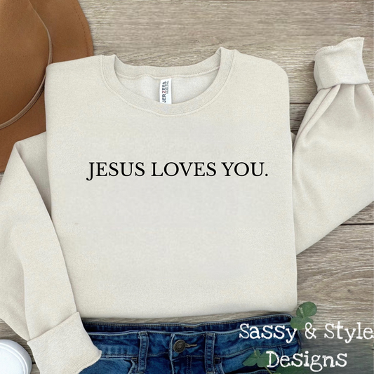 Jesus Loves You Graphic Shirt