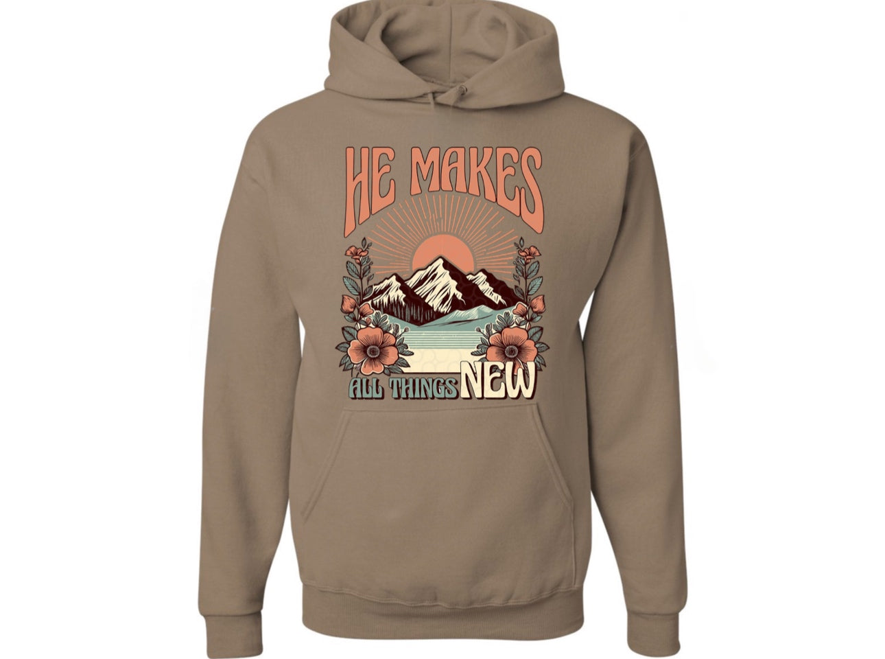 He Makes All Things New Graphic Sweatshirt