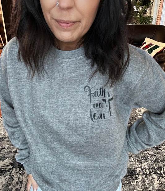 Faith Over Fear Graphic Sweatshirt