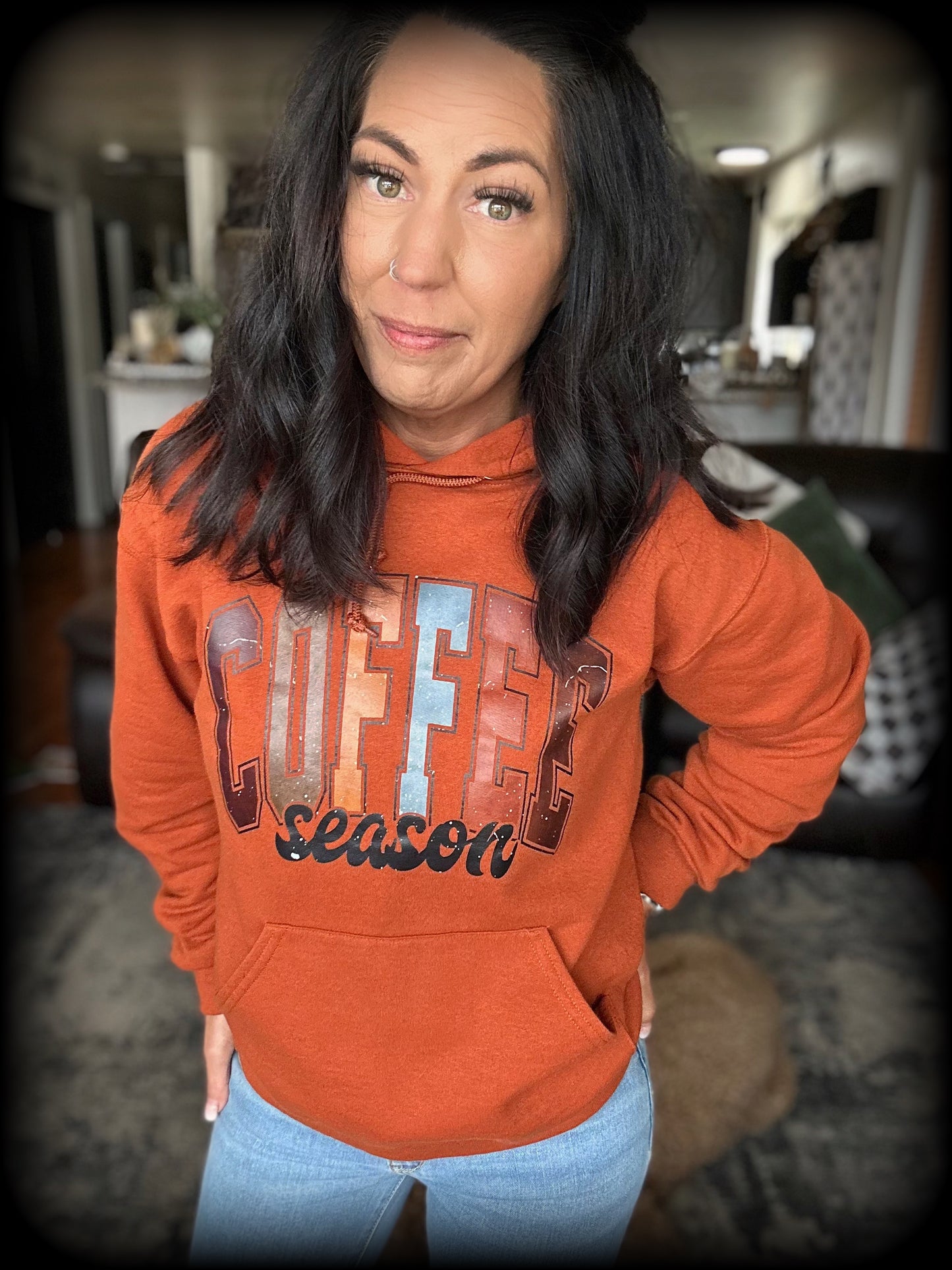 Coffee Season Graphic Hoodie