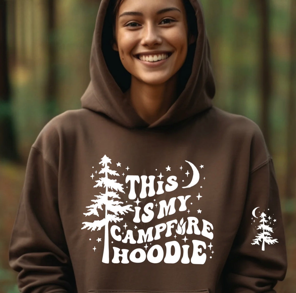 Campfire Graphic  Hoodie