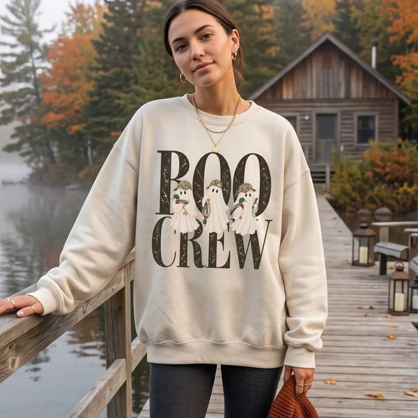Boo Crew Ghosts Duck Graphic Shirt