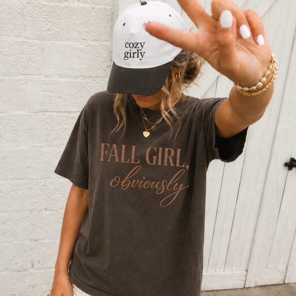 Fall Girl Obviously Graphic Shirt